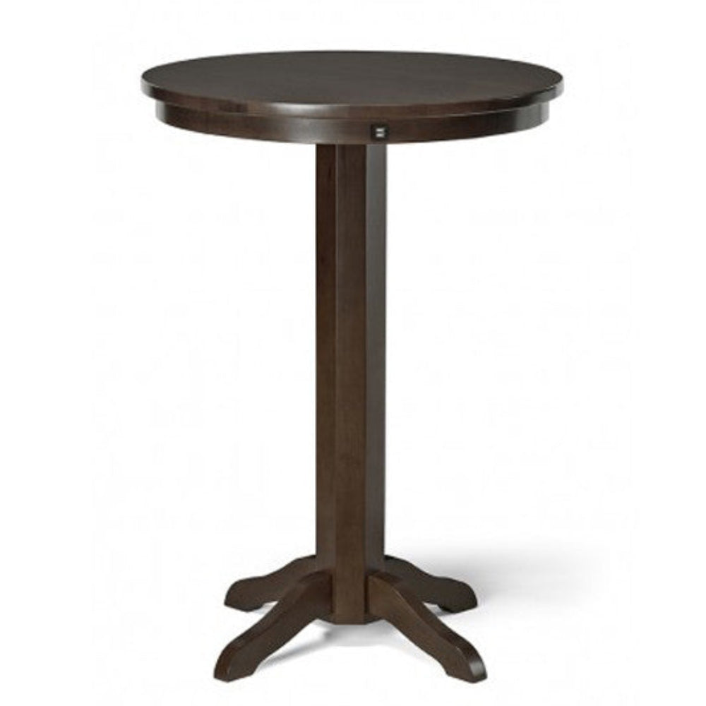 Brunswick Traditional Pub Table with USB Port - ESPRESSO