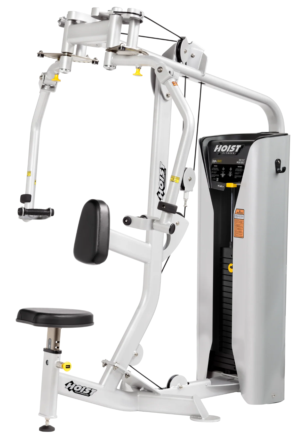 Hoist Fitness HD3900 Dual Pec Fly/Rear Delt - Textured White