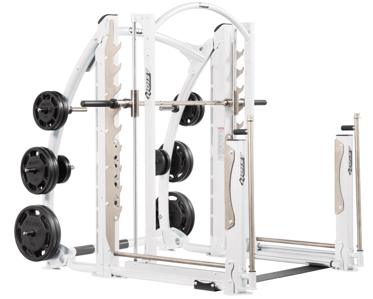Hoist Fitness CF3754 Commercial Dual Action Smith Machine - White