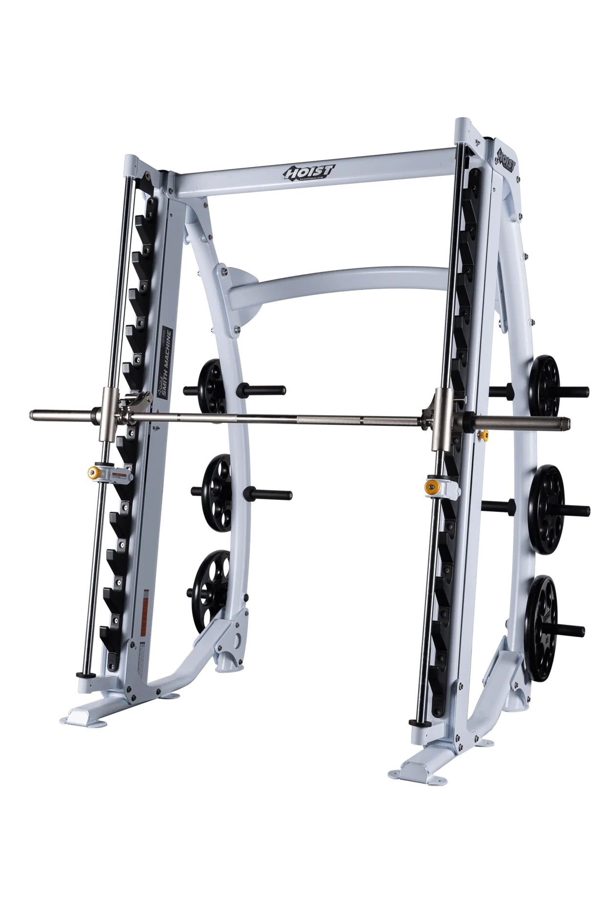 Hoist Fitness CF3755 Commercial Dual Angle Smith Machine - Textured White
