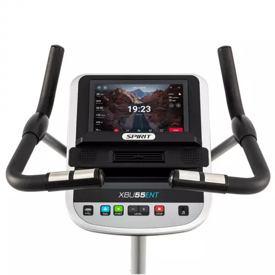 Spirit Fitness XBU55ENT Upright Exercise Bike