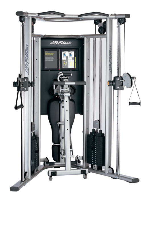 Life Fitness G7 Gym Shown with Optional Bench