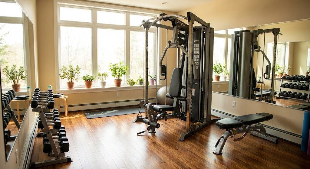 home gym with hoist v4 gym