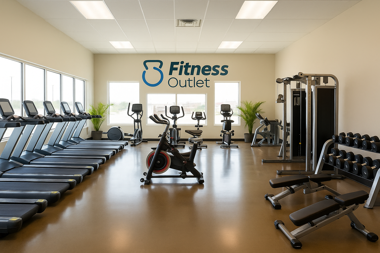 the fitness outlet showroom