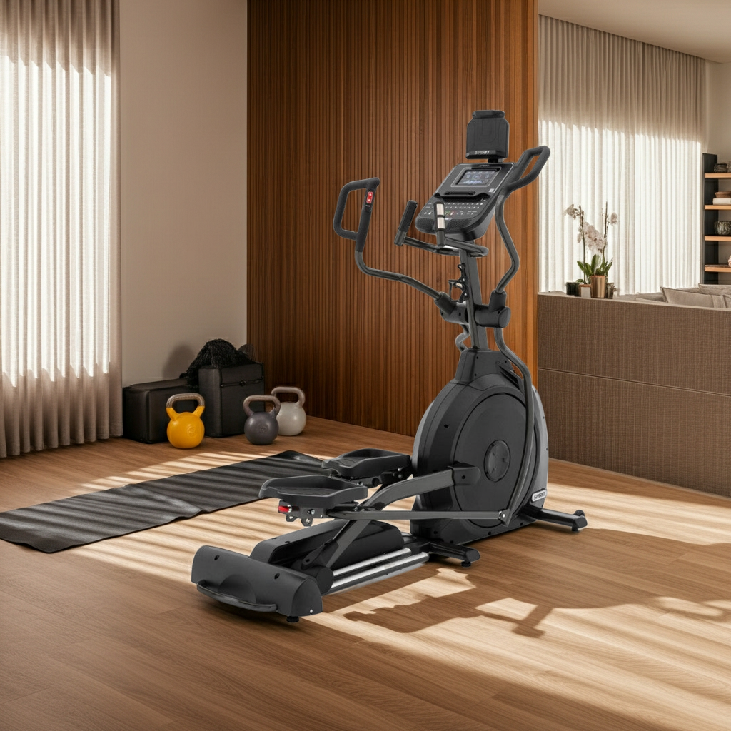 elliptical in home gym