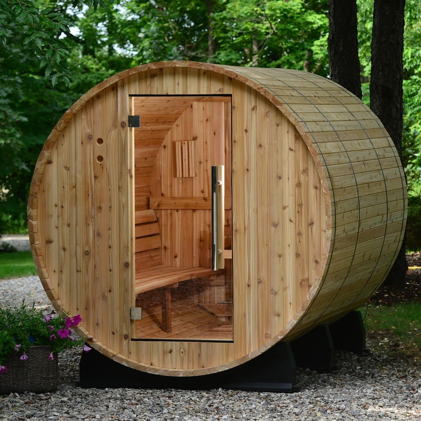 Ourdoor sauna