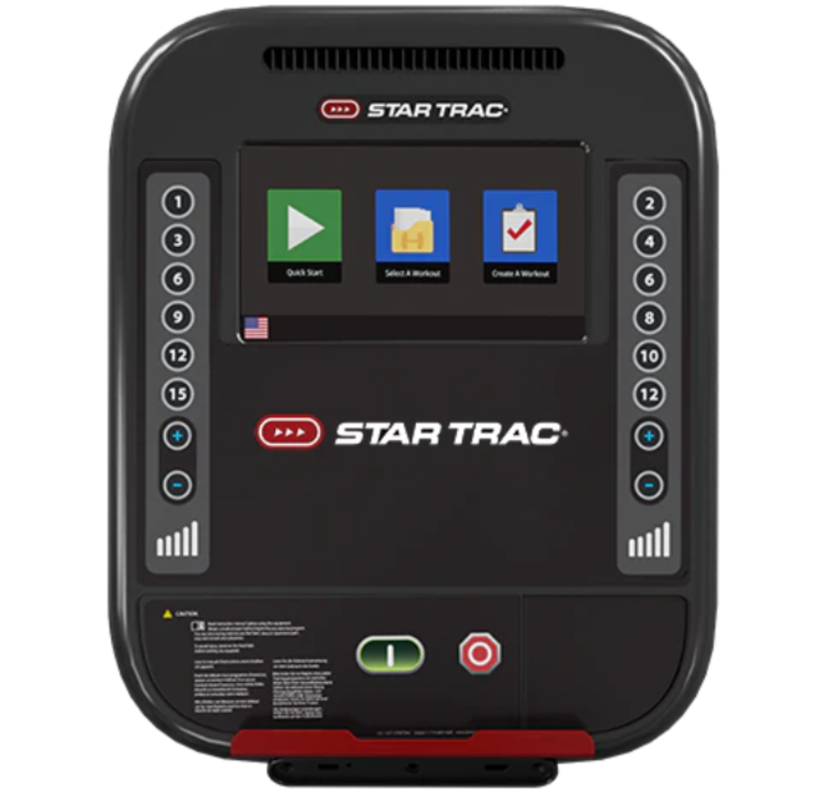 Star Trac 4 Series Upright Bike - 10 Touchscreen 