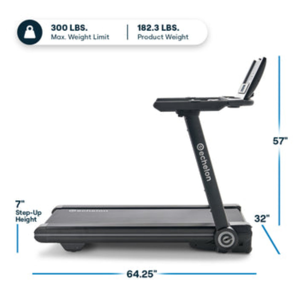Echelon Stride-6 Auto Fold Pro Treadmill
