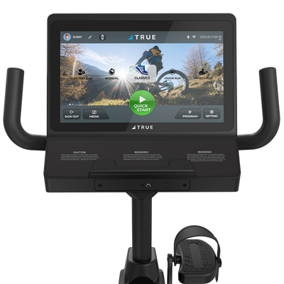 True Fitness Performance Series Recumbent Bike - 16" Touchscreen Console 