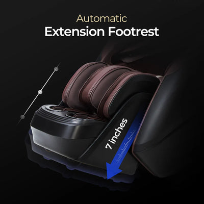 LIFETREND Luxe 4D Dual Core Faux Leather Massage Chair - Fitness Outlet