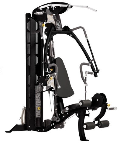 Hoist Fitness V4 Elite Home Gym - New Matte Black Color - FITNESS OUTLET