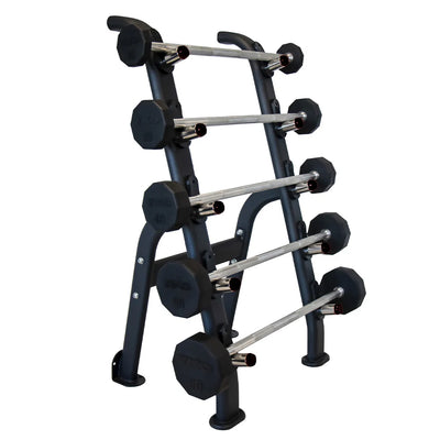TKO Strength Half Barbell Rack - Black 