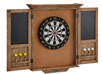 Dart Board in Rustic Dark Brown