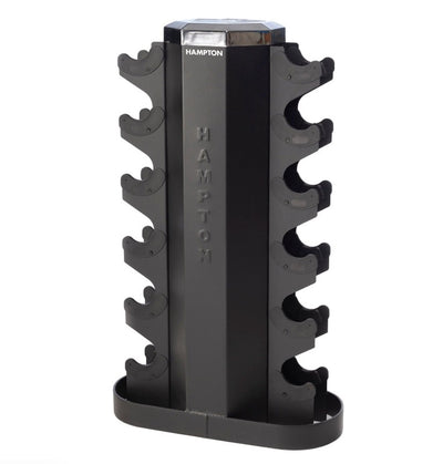 Hampton Group X 2 Sided Vertical Rack - Dumbbells Sold Separately - Fitness Outlet 