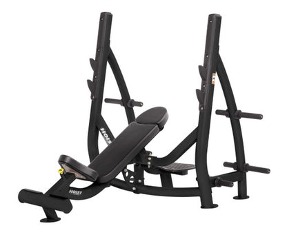 Hoist Fitness CF3172 Commercial Incline Olympic Bench with Storage - FITNESS OUTLET
