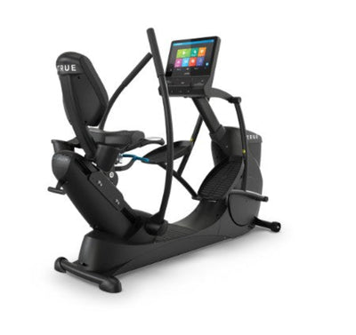 Recumbent Elliptical shown with 22" Touchscreen