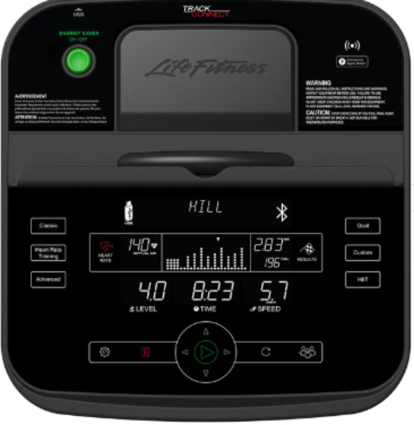 Life Fitness C1 Upright Bike - FITNESS OUTLET