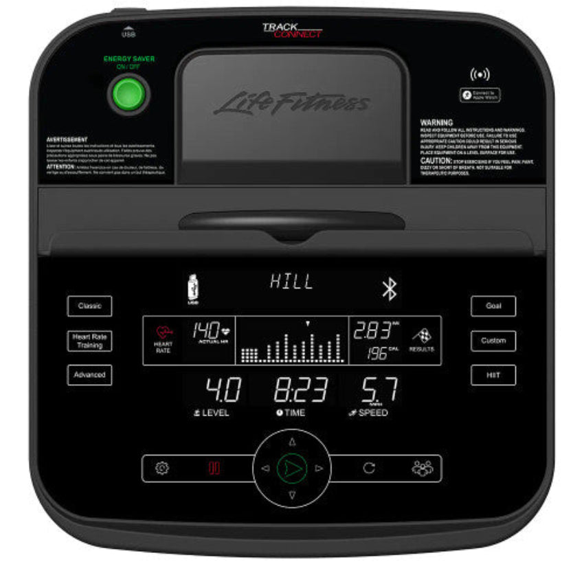 Life Fitness E5 Elliptical Cross Trainer - FITNESS OUTLET