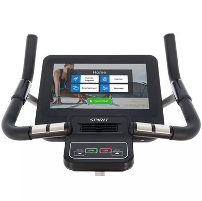 Spirit CU800-ENT Upright Bike - FITNESS OUTLET