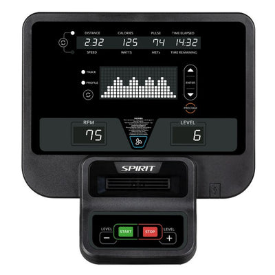 Spirit Fitness CU800 Upright Bike - FITNESS OUTLET