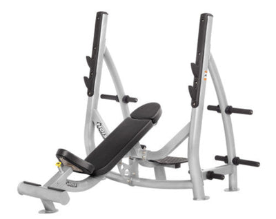 Hoist Fitness CF3172 Commercial Incline Olympic Bench with Storage - FITNESS OUTLET