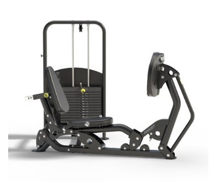 Hoist Fitness Free Standing Ride Leg Press with V-Rox Technology - New Matte Black Color - FITNESS OUTLET
