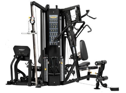 Hoist Fitness H4400 4 Stack Multi Gym - New Matte Black Color