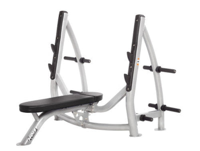 Hoist Fitness CF3170 Commercial Flat Olympic Bench with Storage - FITNESS OUTLET
