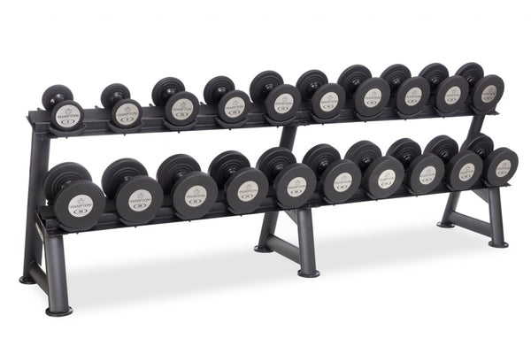 早い者勝ち GRIP DUMBBELL 10kg 2個セット Hampton Gel-Grip 10-Pair Club Pack 5-50lb | The Fitness Outlet