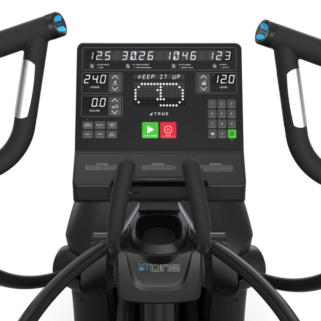 True Fitness XT-One Cross-Trainer Elliptical  - Unite Led Console
