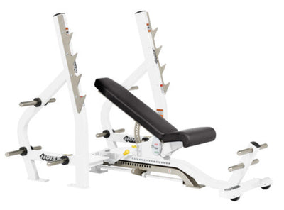 Hoist Fitness CF2179B Commercial (3) Way Flat Incline Decline Bench - FITNESS OUTLET