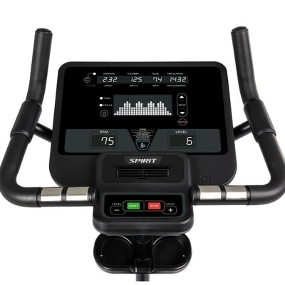 Spirit Fitness CU800 Upright Bike - FITNESS OUTLET