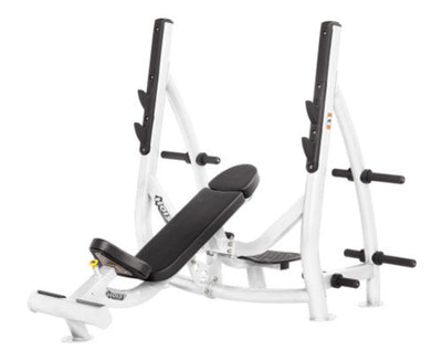 Hoist Fitness CF3172 Commercial Incline Olympic Bench with Storage - FITNESS OUTLET