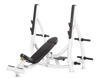 Hoist Fitness CF3172 Commercial Incline Olympic Bench with Storage - FITNESS OUTLET