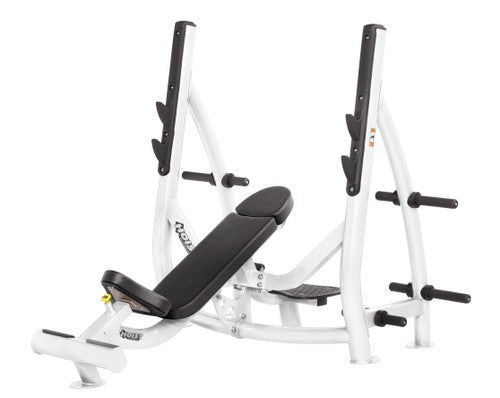 Hoist Fitness CF3172 Commercial Incline Olympic Bench with Storage - FITNESS OUTLET