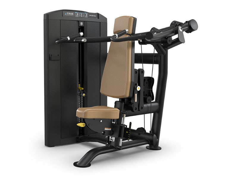 True Fitness Palladium Series SPL-0700 Seated Shoulder Press - With Metal Shrouds
