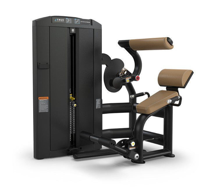 True Fitness Palladium Series SPL-1300 Low Back Extension - With Metal Shrouds