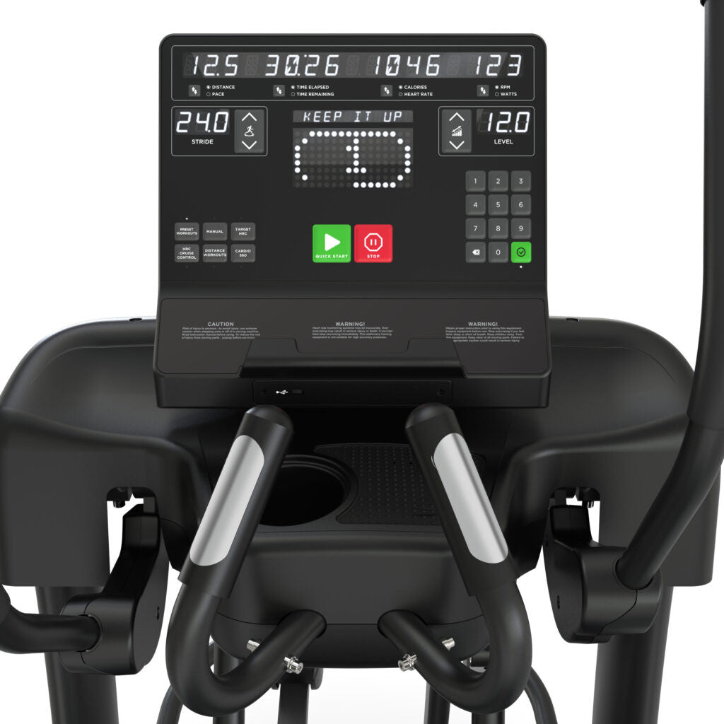 True Fitness Spectrum Elliptical  -  Unite LED console