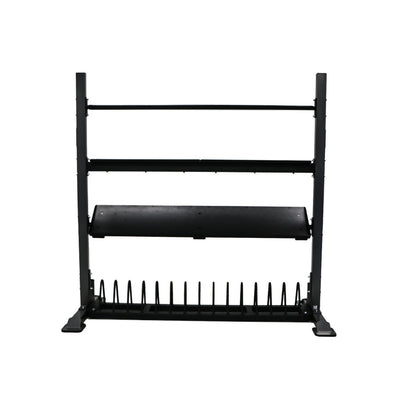 TKO Customizable Storage Rack (Shown with the med/wall ball - Kettlebell - Dumbbell - Bumper Plate options)