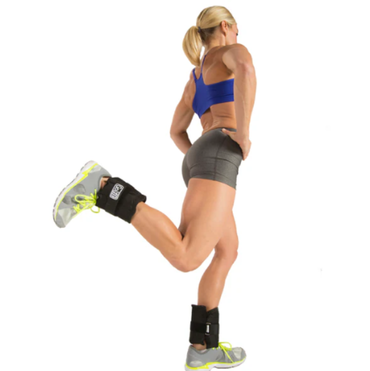 GoFit Ankle Weights- 5lbs Each / 10lb Pair