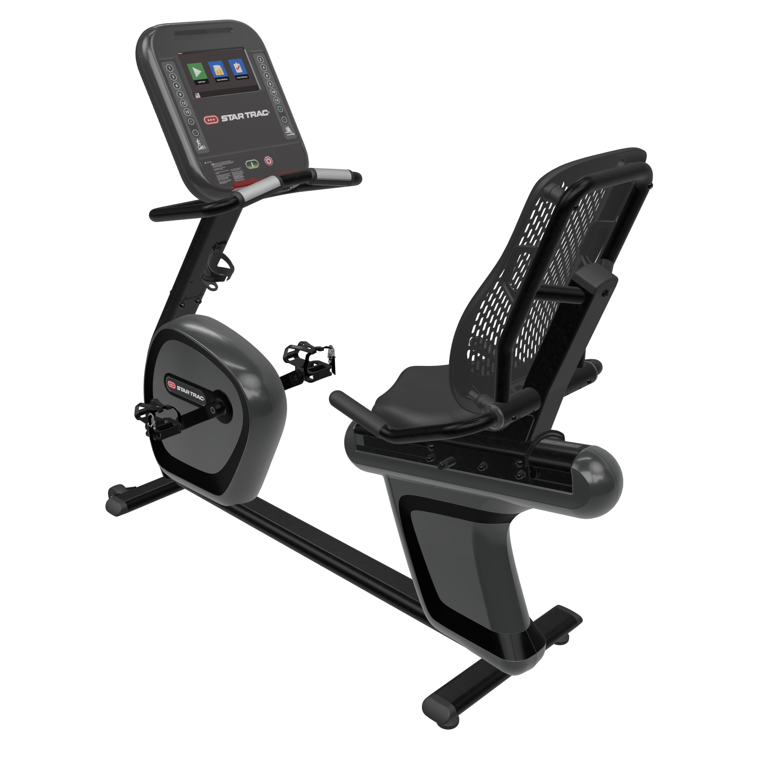 Star Trac 4 Series Recumbent Bike - 10" Touchscreen 