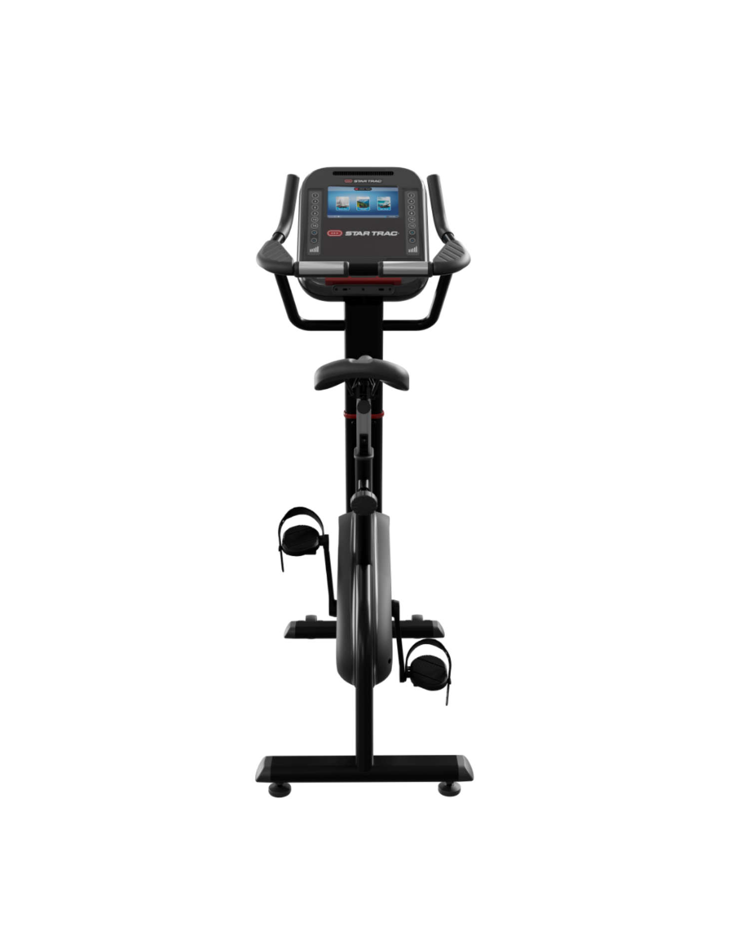 Star Trac 4 Series Upright Bike With 10