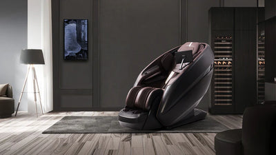 LIFETREND Luxe 4D Dual Core Faux Leather Massage Chair - Fitness Outlet