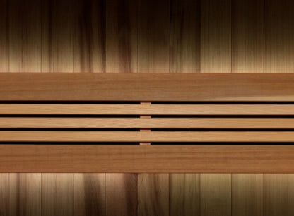 Golden Designs "Osla Edition" 6 Person Traditional Sauna - Canadian Red Cedar Interior and Pacific Premium Clear Cedar Exterior