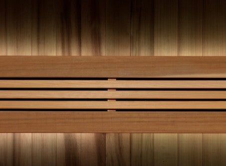 Golden Designs "Osla Edition" 6 Person Traditional Sauna - Canadian Red Cedar Interior and Pacific Premium Clear Cedar Exterior