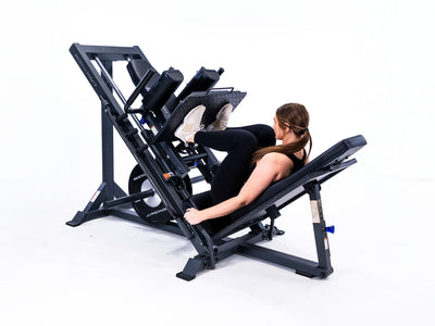 BodyCraft F760 PRO Linear Bearing Leg Press Hack Squat Hip Sled