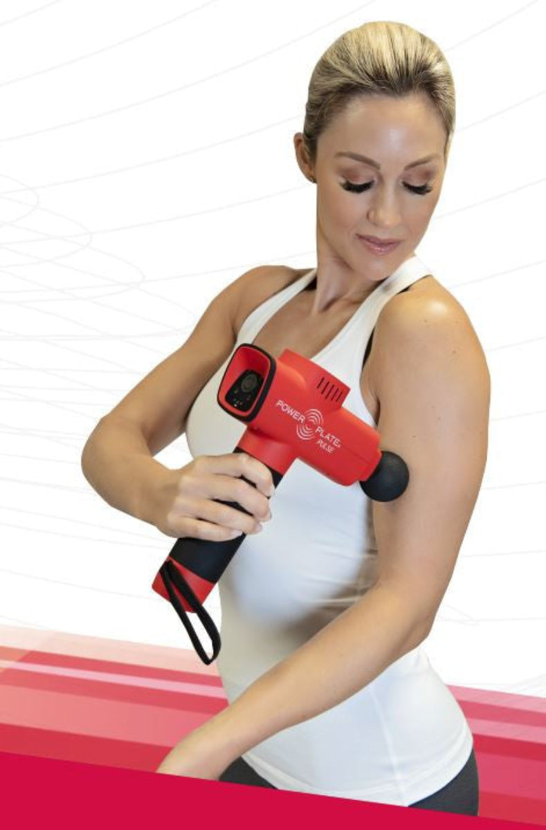 Power Plate Pulse Handheld Massager - Matte Red