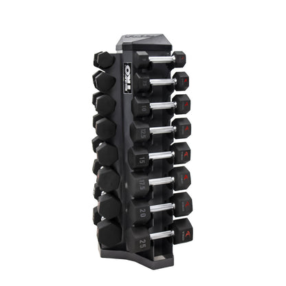 TKO 8 Pair Vertical Dumbbell Rack
