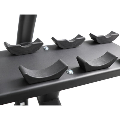 TKO'S 15 Pair Signature Dumbbell Saddle Rack