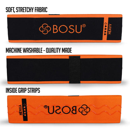 BOSU Fabric Resistance Bands - Fitness Outlet